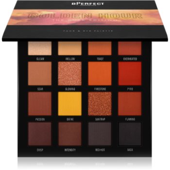 BPerfect Golden Hour The Dusk Edition paleta pentru fata multifunctionala faciale - imagine 2
